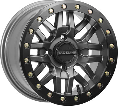 RACELINE RYNO BEADLOCK 4/156 14X7 5+2 GUNMETAL A91G-47056-52