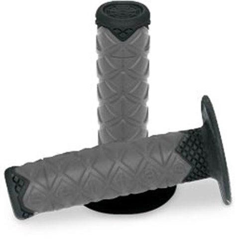 SPIDER 2009 Honda CRF230M M1 DUAL DENSITY GRIPS BLACK/GREY M1-B/G