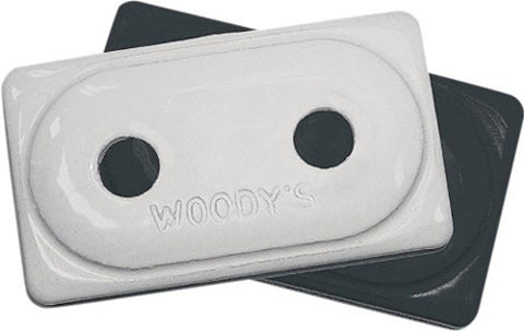 WOODYS ADD2-3815-B DOUBLE DIGGER ALUMINUM SUPPORTPLATE 5 16" WHITE 48 PCS