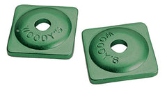 WOODYS ASW-3730-C SQUARE ALUMINUM PLATE 7MM GREENBAG OF 144