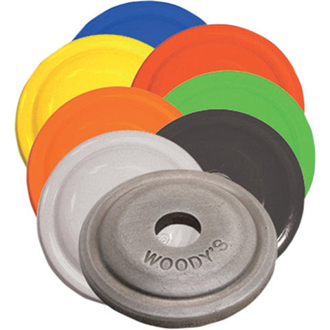 WOODYS AWA-3800 ROUND ALUMINUM PLATES 5 16" 48 YELLOW
