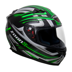 ZOAN ZOAN BLADE SVS SN HELMET REBORN GREEN -XS 035-253SN
