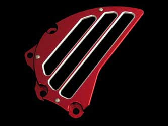 MODQUAD Front Chain Guard (Anodized Red) PART NUMBER CG1-RRD