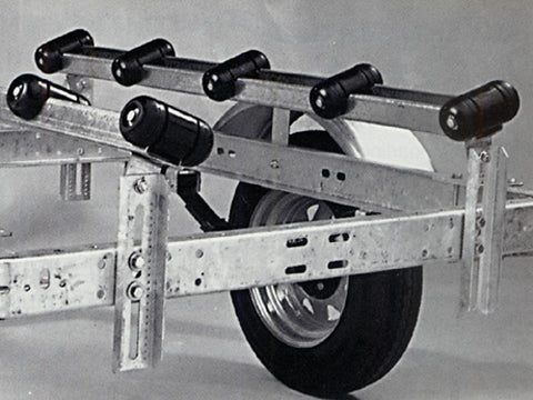 C.E. SMITH 27700 BUNK ROLLER 4' PR