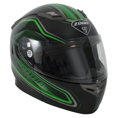ZOAN 137-143SN FLUX 4.1 SN HELMET COMMANDER GLOSS GREEN XS