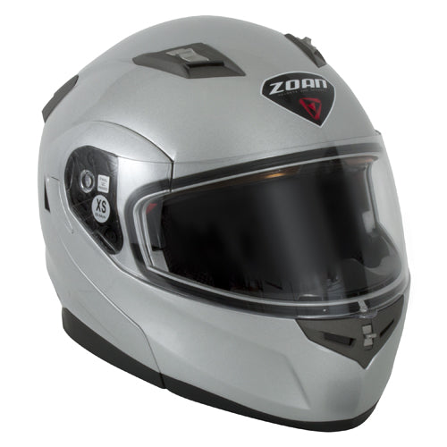 ZOAN 037-025 FLUX 4.1 M C HELMET SILVER MED