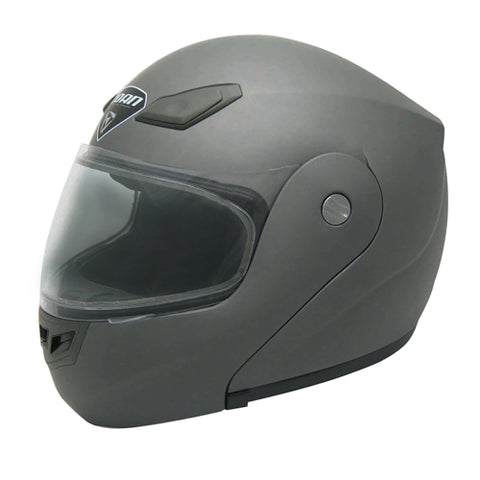 ZOAN 024-720 GOLIATH M C HELMET MATTE SILVER -4XL