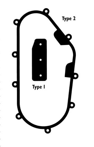 SPI-SPORT PART CHAIN CASE GASKET 03-160-04