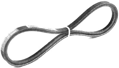 WSM AXIAL FAN BELT 09-819
