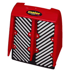 MAIER RADIATOR COVER BANSHEE RED 189592
