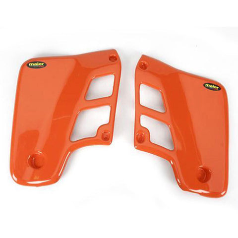 MAIER MAIER ORANGE RADIATOR SCOOPS HONDA DIRT BIKE # 600157