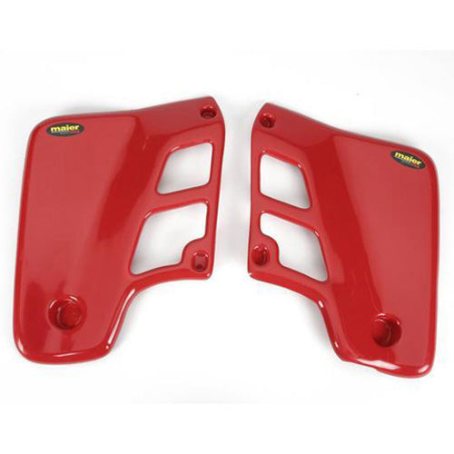MAIER MAIER RED RADIATOR SCOOPS HONDA DIRT BIKE # 600152
