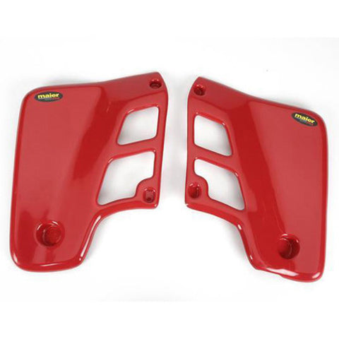 MAIER MAIER RED RADIATOR SCOOPS HONDA DIRT BIKE # 600152
