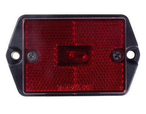 OPTRONICS MC35RS RECTANGULAR CLEARANCE LIGHT RED