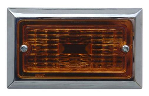 OPTRONICS MC71-AS FLUSH MOUNT CLEARANCE LIGHT AMBER