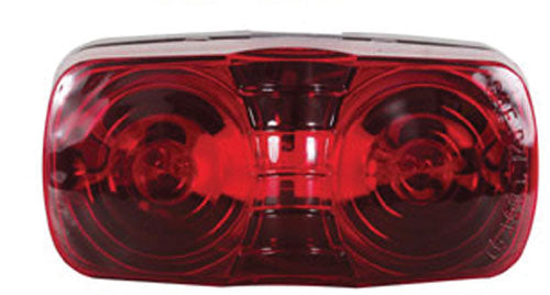 OPTRONICS BULLEYE CLEARANCE LIGHT RED MC42RS