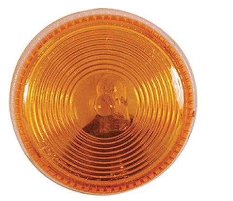 OPTRONICS MC58AS 2.5" ROUND CLEARANCE LIGHT AMBER