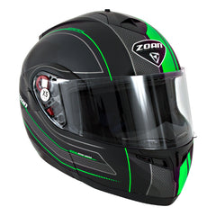 ZOAN ZOAN OPTIMUS M/C HELMET - RACELINE M. GREEN - LARGE 138-156