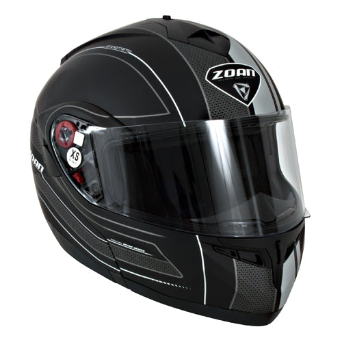 ZOAN ZOAN OPTIMUS M/C HELMET - RACELINE M. SILVER - LARGE 138-186