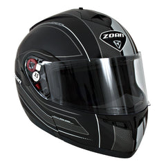 ZOAN ZOAN OPTIMUS M/C HELMET - RACELINE M. SILVER - MED 138-185