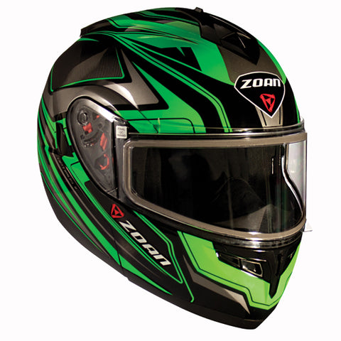 ZOAN 238-128 OPTIMUS HELMET ECLIPSE GRAPHIC GREEN-XXL