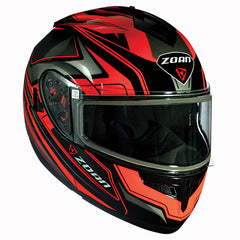 ZOAN ZOAN OPTIMUS SNOW HELMET ECLIPSE GRAPHIC ORANGE-MED 238-355