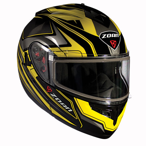 ZOAN 238-135 OPTIMUS HELMET ECLIPSE GRAPHIC YELLOW-MED