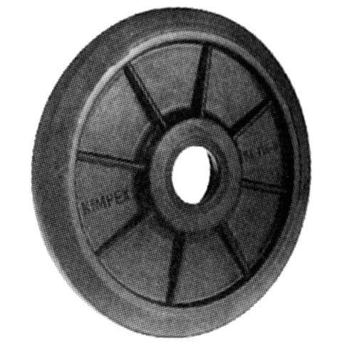 PPD PPD IDLER WHEEL 7.00" BLACK ID-116-98