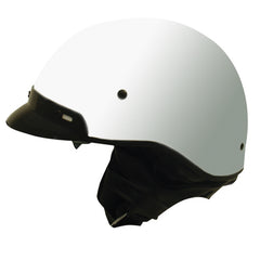 ZOAN 031-084 ROUTE 66 HALF HELMET MATTE WHITE SM