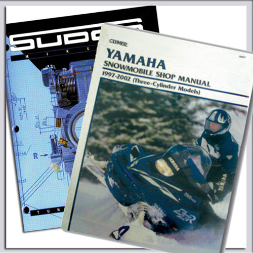 CLYMER SERVICE MANUAL - YAMAHA (84-89) S826