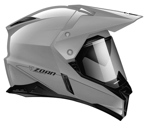 ZOAN ZOAN SYNCHRONY DUAL SPORT HELMET SILVER 2XL 521-428SN