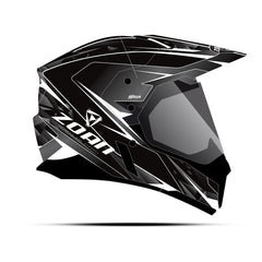 ZOAN ZOAN SYNCHRONY DUAL SPORT HELMET HAWK MATTE WHITE XL 521-567SN
