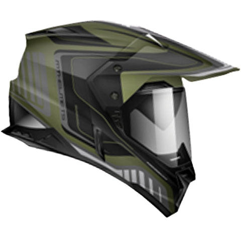 ZOAN 821-149 SYNCHRONY DUO TOURER GRAPHIC CAMO GREEN 3XL