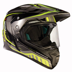 ZOAN ZOAN SYNCHRONY DUO SNOW TOURER GRAPHIC FLOURECENT YELLOW - XS 821-203