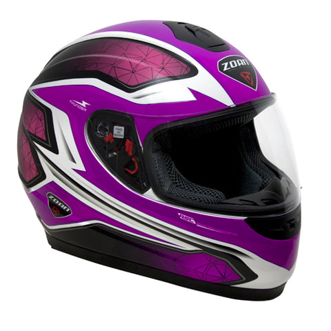 ZOAN ZOAN THUNDER YOUTH M/C HELMET - PINK MAGENTA - MED 223-171