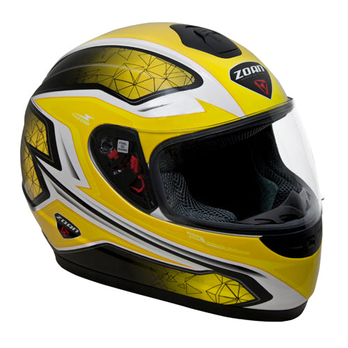 ZOAN ZOAN THUNDER SN HELMET ELECTRA YELLOW - 2X 223-148SN