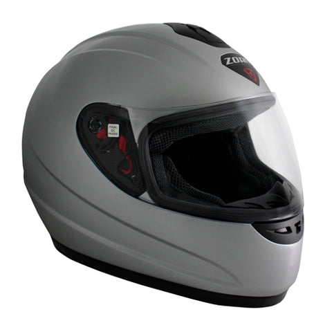 ZOAN ZOAN THUNDER SN HELMET SILVER- S 223-024SN