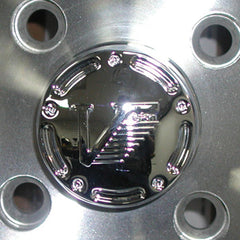 VISION WHEELS 181 CHROME CAP WHEEL FOR 137 156MM BOLT PATTERN