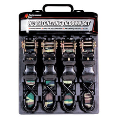 Wilmar Corporation 4 PC./15' RATCHETING TIE DOWNS W1440