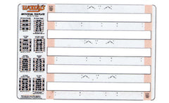 WOODYS COMB-TEMP TEMPLATE UNIVERSAL 15" TRACK 48-192