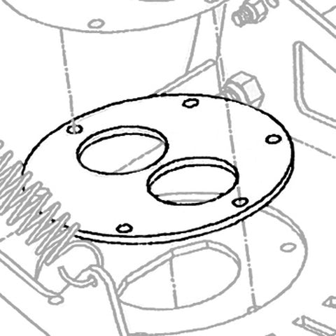 WARN BEARING PLATE WARN PLOW 37095